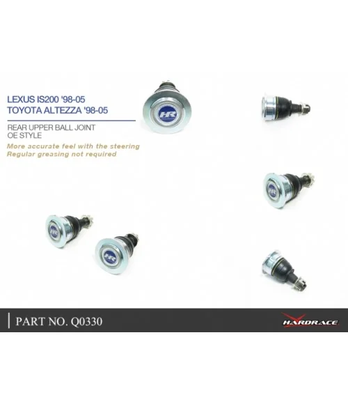 Hardrace Q0330 Rear Upper Ball Joint Lexus IS, Toyota Altezza - 