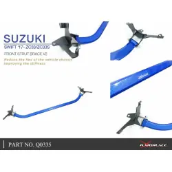 Barra stabilizzatrice anteriore Hardrace Q0335 Suzuki Swift - 
