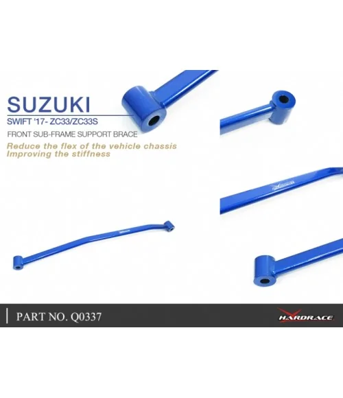 Hardrace Q0337 Front Sub-frame Support Brace Suzuki Swift - 