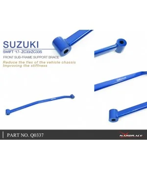Hardrace Q0337 Front Sub-frame Support Brace Suzuki Swift - 