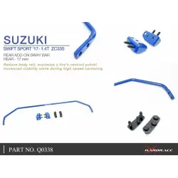 Hardrace Q0338 Rear Add-on Sway Bar Suzuki Swift - 