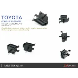 Hardrace Q0344 Supporti motore induriti Toyota 86 - 