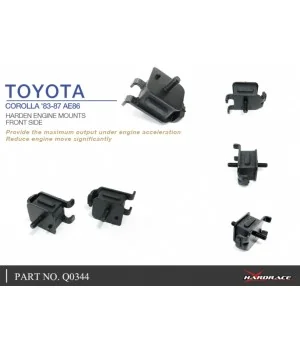 Hardrace Q0344 Supporti motore induriti Toyota 86 - 