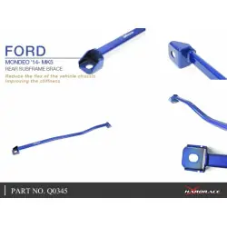 Hardrace Q0345 Rear Sub-frame Brace Ford Mondeo - 