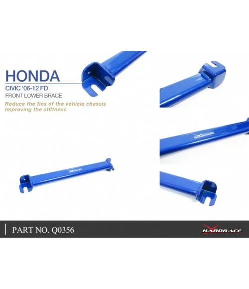 Hardrace Q0356 Rear Lower Brace - 