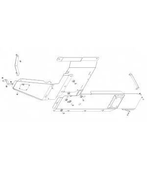 Piastra paramotore Hardrace Q0361 Jeep Wrangler Unlimited - 