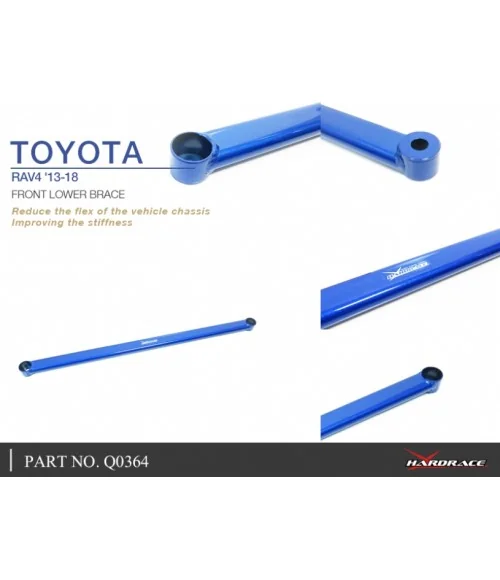Hardrace Q0364 Front Lower Brace Toyota RAV4 - 