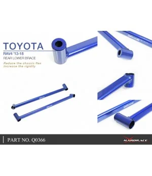 Hardrace Q0366 Rear Lower Brace Toyota RAV4 - 