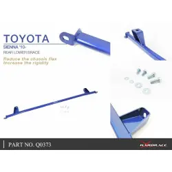 Hardrace Q0373 Rinforzo inferiore posteriore Toyota Sienna - 