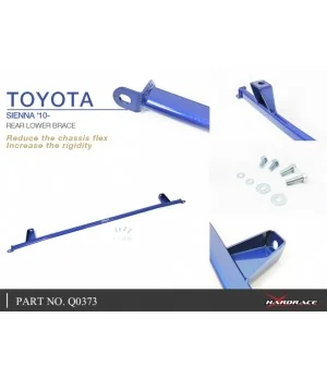 Hardrace Q0373 Rear Lower Brace Toyota Sienna - 