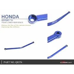 Hardrace Q0376 Rinforzo anteriore inferiore-posteriore Honda. Odyssey jdm - 