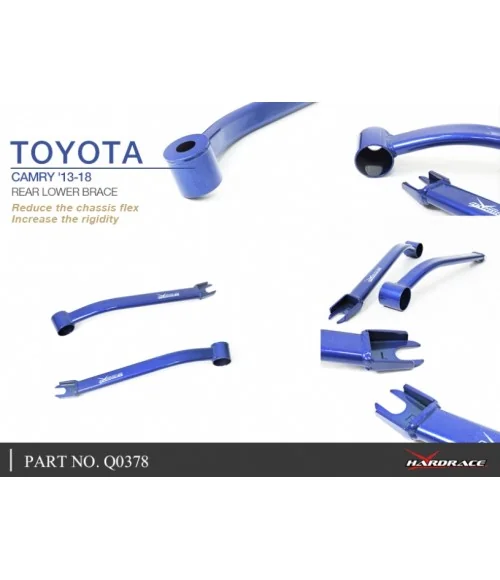 Hardrace Q0378 Rear Lower Brace Toyota Camry - 