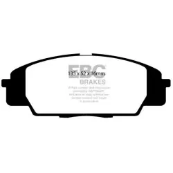 EBC Yellowstuff DP41254R Brake Pads Front (Honda S2000 99-09) - 