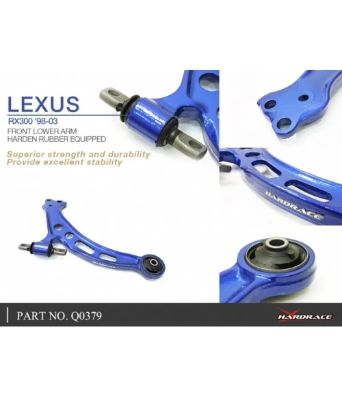 Hardrace Q0379 Front Lower Control Arm Lexus RX - 