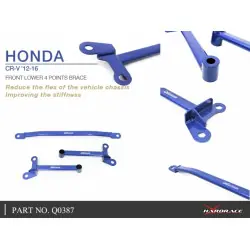 Hardrace Q0387 Front Lower 4 Points Brace Honda CR-V - 