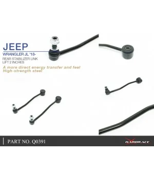 Hardrace Q0391 Rear Stabilizer Link Jeep Wrangler, Wrangler unlimited - 