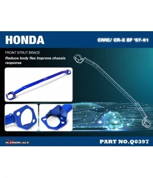 Hardrace Q0397 Front Strut Brace Honda Civic - 