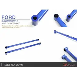 Hardrace Q0400 rinforzo inferiore centrale Ford Escape, KUGA - 