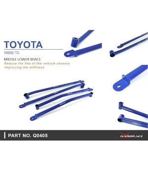 Hardrace Q0405 Middle Lower Brace Toyota Vios, Yaris - 