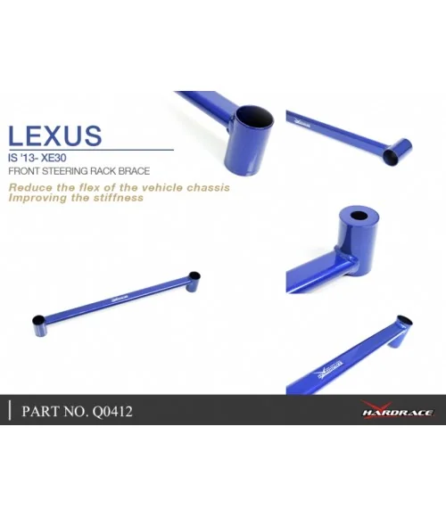 Hardrace Q0412 Front Steering Rack Brace Lexus IS - 