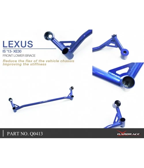 Hardrace Q0413 Rinforzo inferiore anteriore Lexus IS - 