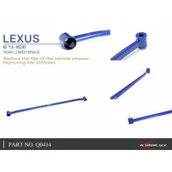 Hardrace Q0414 Rear Lower Brace Lexus IS - 