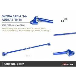 Hardrace Q0427 Rear Torsion Beam Brace Audi A1, Skoda Fabia - 