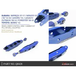 Hardrace Q0428 Braccio oscillante posteriore inferiore Scion, Subaru, Toyota - 