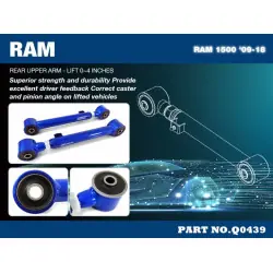 Hardrace Q0439 Rear Upper Arm - 