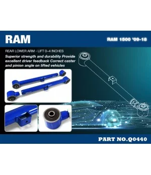 Braccio inferiore posteriore Hardrace Q0440 - 