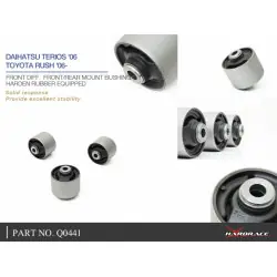 Hardrace Q0441 Front Diff. Front/rear Mount Bushing Daihatsu Terios - 