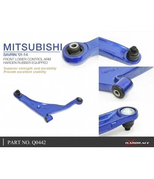 Hardrace Q0442 Front Lower Control Arm Mitsubishi Savrin - 