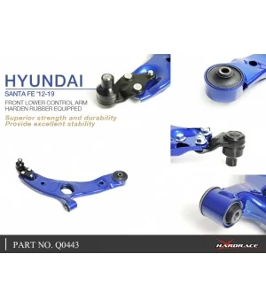 Hardrace Q0443 Braccio oscillante anteriore inferiore Hyundai Santa fe - 