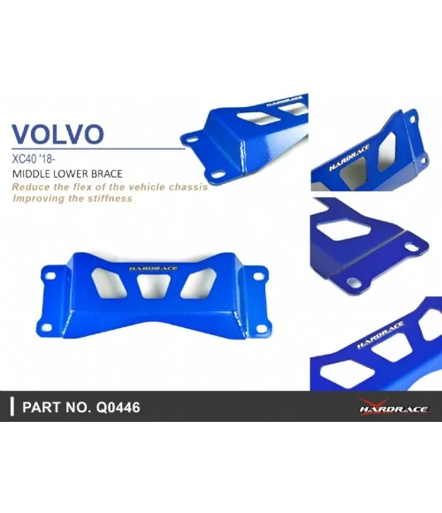 Hardrace Q0446 Middle Lower Brace Volvo XC40 - 