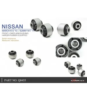 Boccola del braccio inferiore anteriore Hardrace Q0455 Nissan March - 