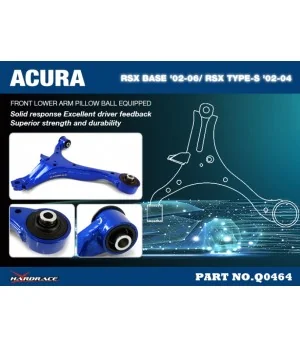 Hardrace Q0464 Front Lower Arm Honda Integra - 