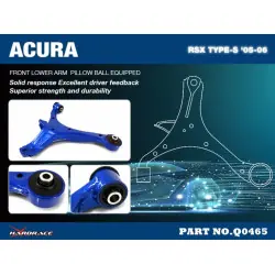 Hardrace Q0465 Front Lower Arm Honda Integra - 