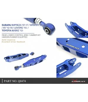 Hardrace Q0474 Rear Lower Control Arm Scion, Subaru, Toyota - 