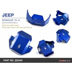 Piastra paramotore Hardrace Q0484 Fad Jeep Gladiator, Wrangler, Wrangler Unlimited - 