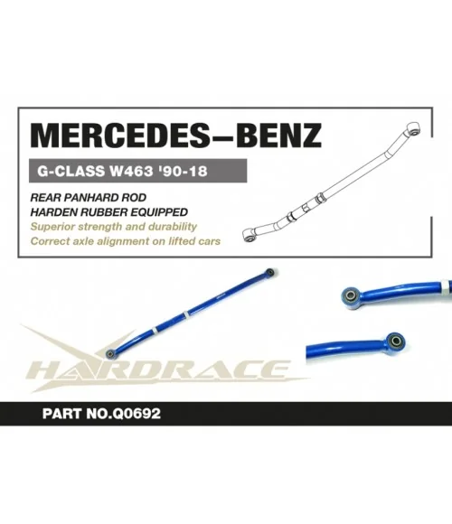 Hardrace Q0492 Rear Track Bar Mercedes-Benz G-class - 