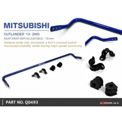 Hardrace Q0493 Rear Sway Bar Mitsubishi Outlander - 