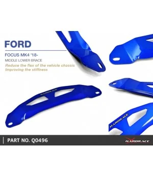 Hardrace Q0496 Middle Lower Brace Ford Focus - 