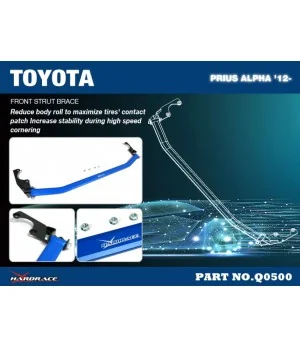 Hardrace Q0500 Front Strut Brace Toyota Prius alpha - 