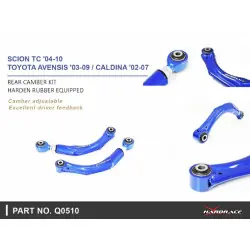 Kit di camber posteriore Hardrace Q0510 Scion TC, Toyota Avensis - 