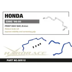 Hardrace Q0512 Front Sway Bar Honda Civic - 