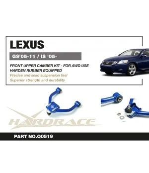 Hardrace Q0519 Front Upper Camber Kit Lexus GS, IS, Toyota Crown, Mark x - 