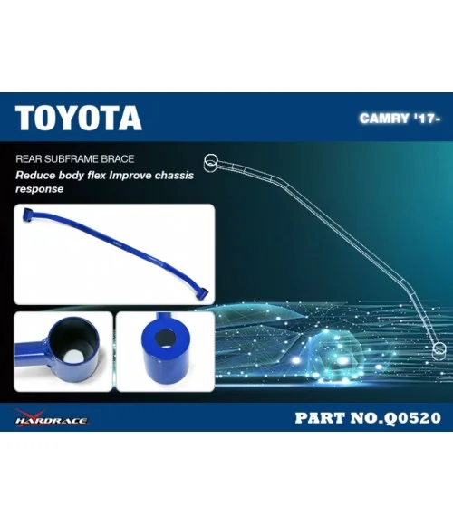 Supporto del telaio ausiliario posteriore Hardrace Q0520 Toyota Camry - 