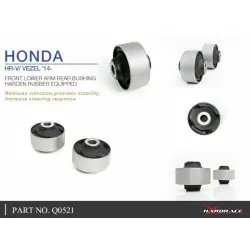 Hardrace Q0521 Front Lower Arm Rear Bushing Honda HR-V - 