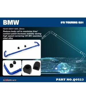 Hardrace Q0523 Barra Antirollio Posteriore Bmw Serie 5 - 