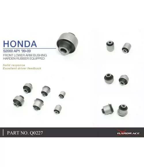 Hardrace Q0227 Boccole braccio anteriore inferiore Honda S2000 - 